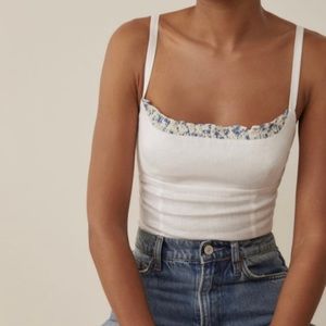 *Reformation* Cari Linen Top!